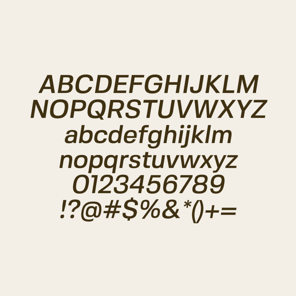 FivoSans Medium Oblique
