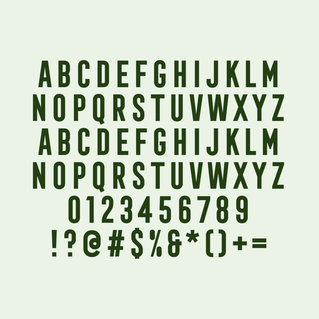FrontageCondensed Bold
