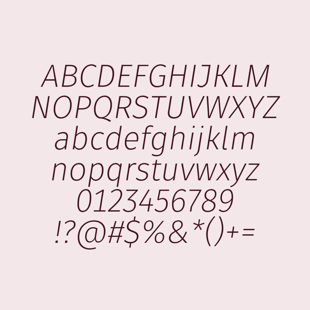 Fuse LightItalic
