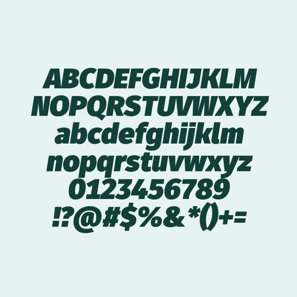 Fuse UltraBlackItalic