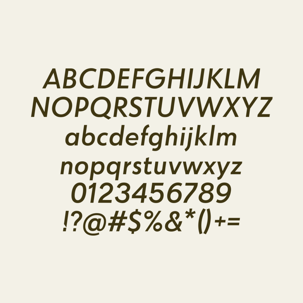 Globe Grotesk Display Medium Italic