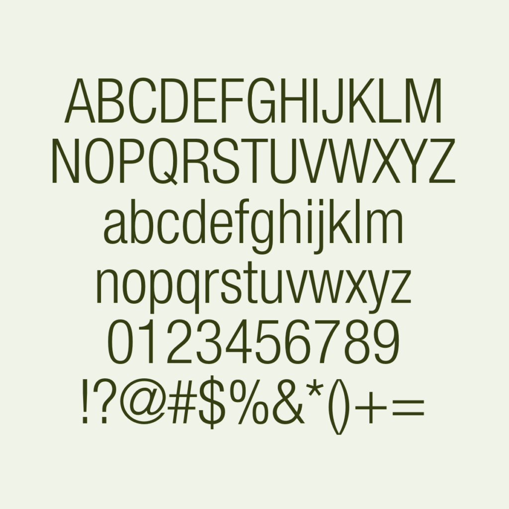 HelveticaNeueLTPro LtCn