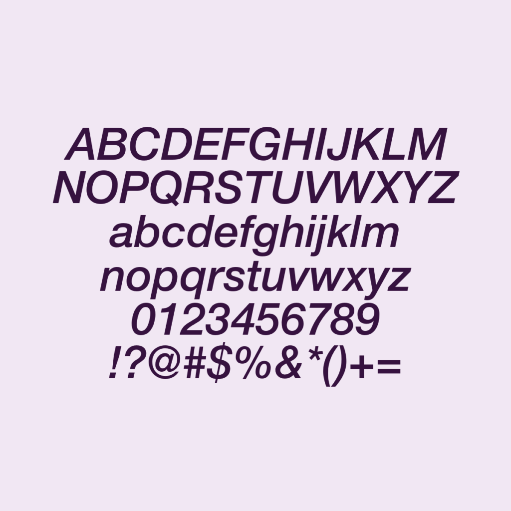 HelveticaNeueLTPro MdIt