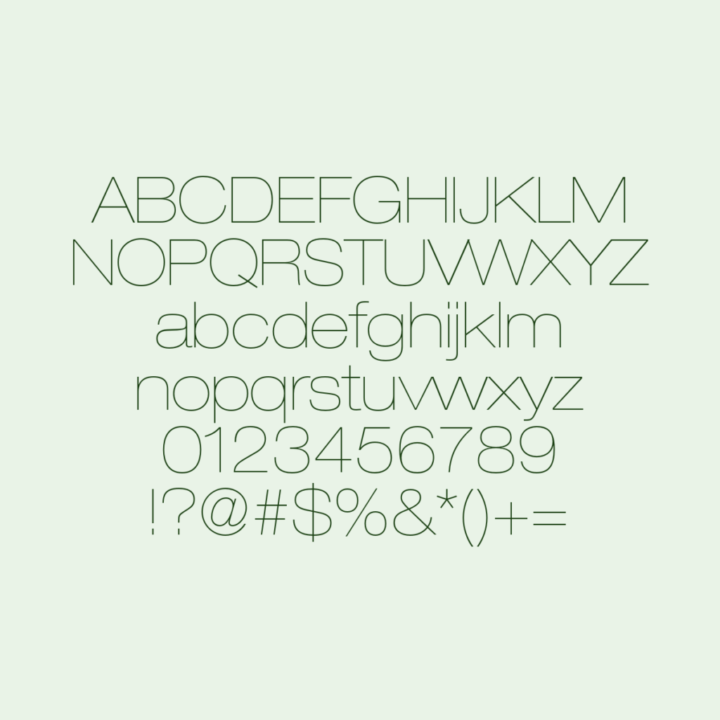 HelveticaNeueLTPro UltLtEx