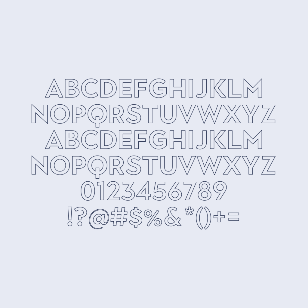Jason Vandenberg Town 21 Outline Bold