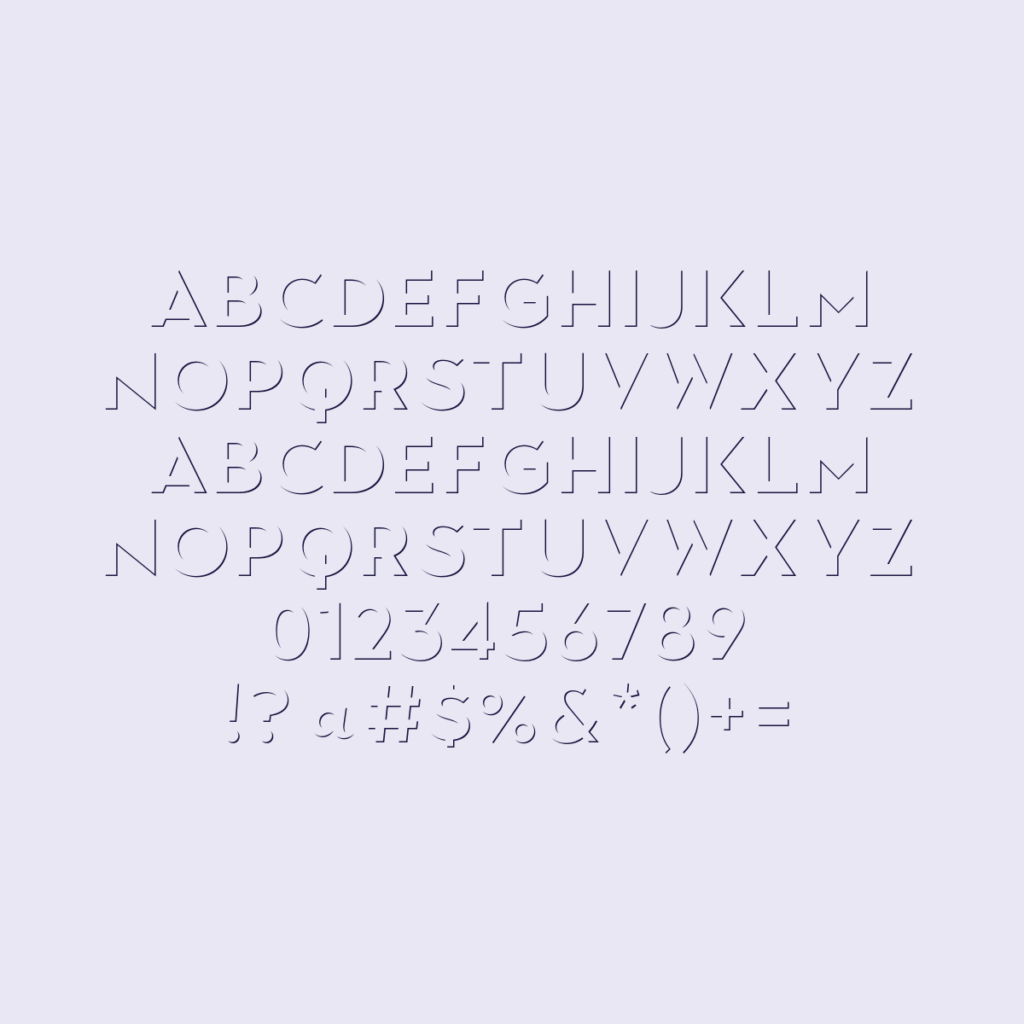 Jason Vandenberg Town 22 Emboss Black Stroke