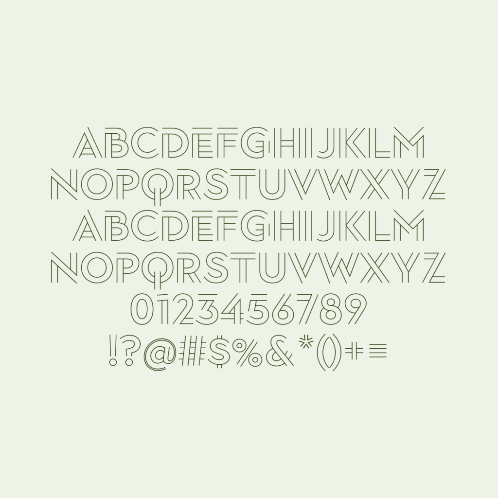 Jason Vandenberg Town 23 Lines Bold Outer