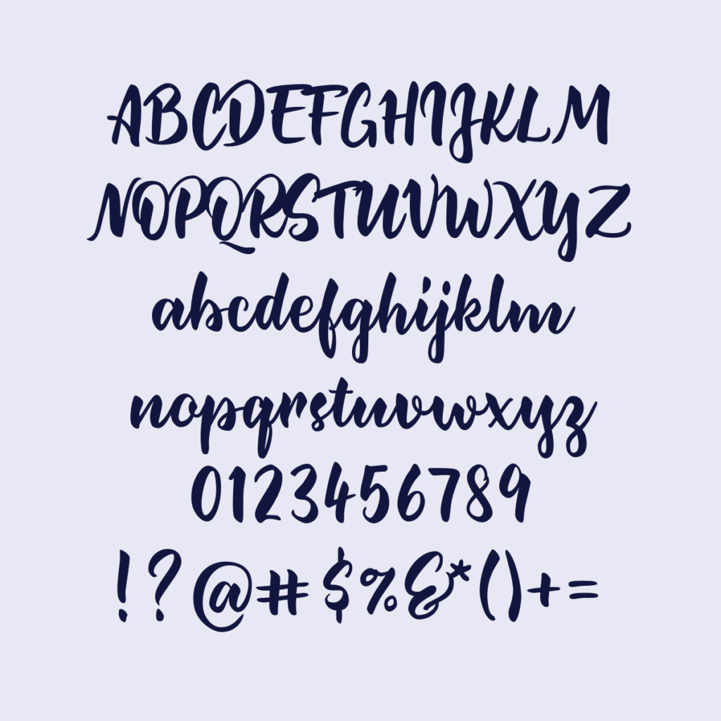 Jazzling Script Upright
