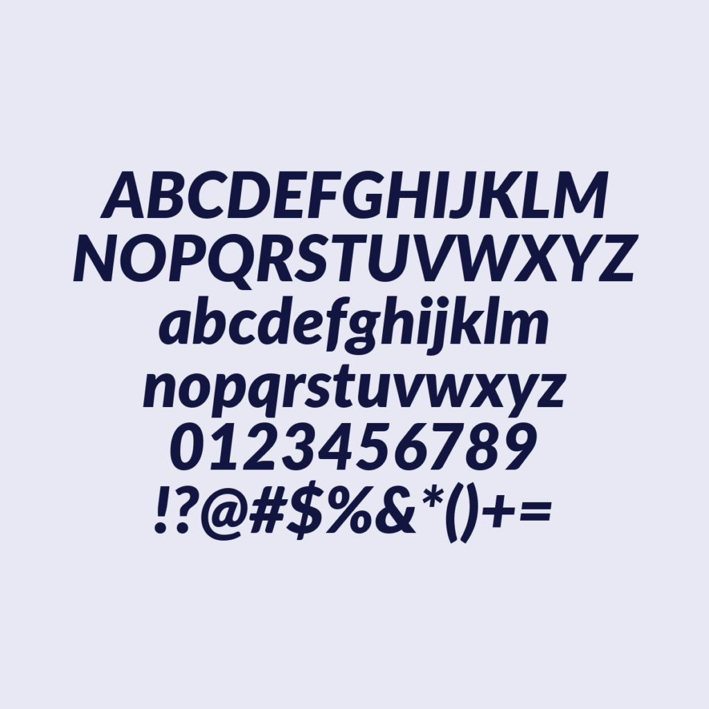 Lato BlackItalic
