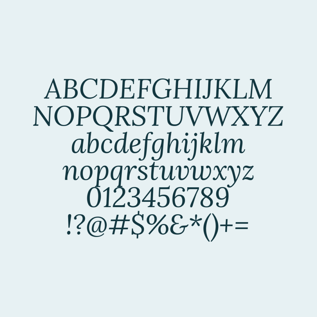 Lora Italic