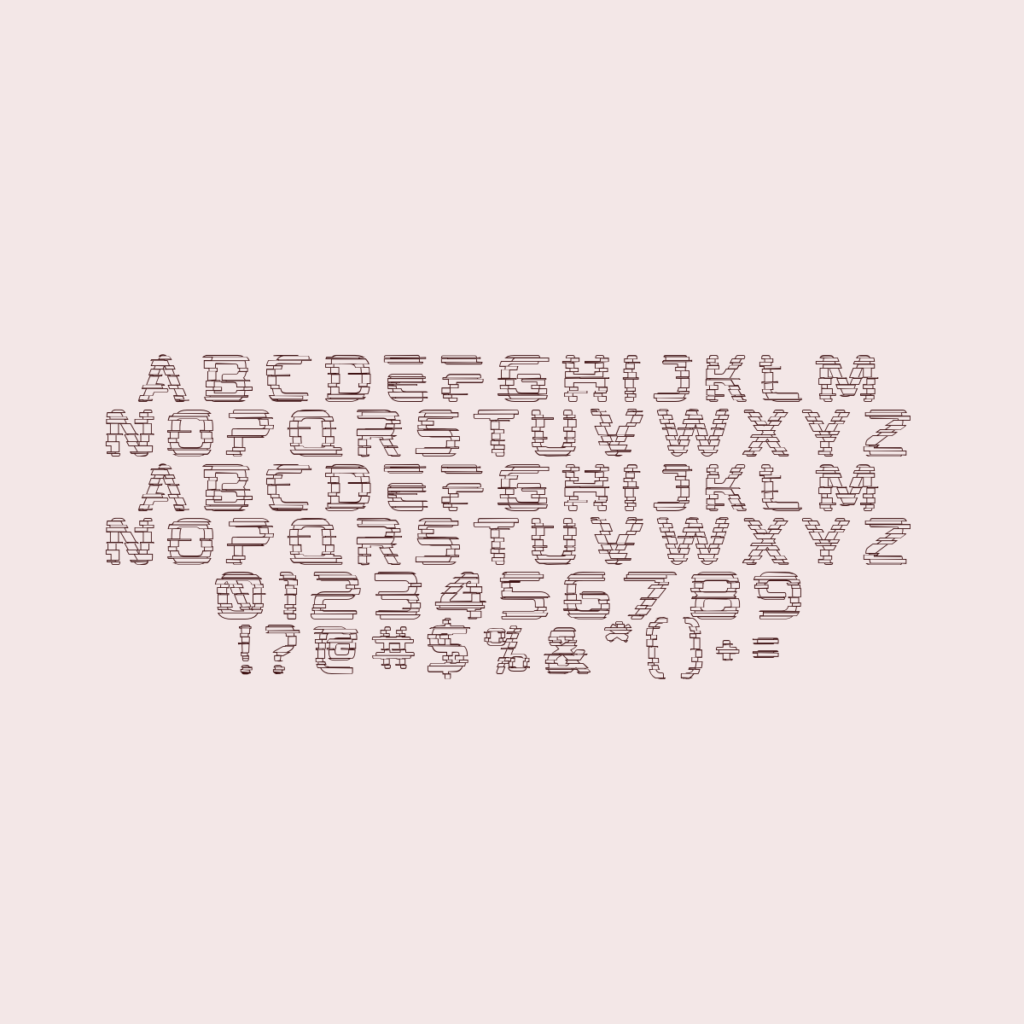 Mokoto Glitch Outline