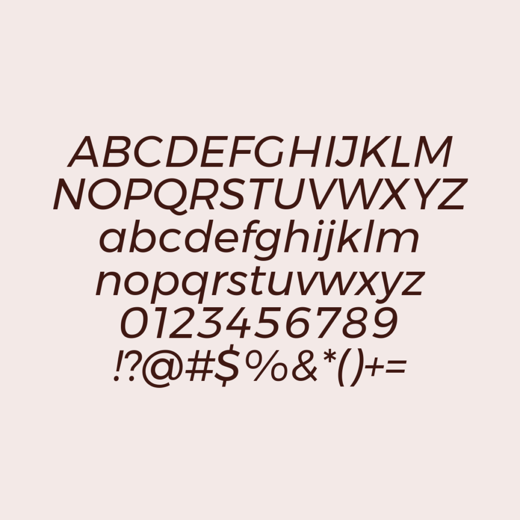Montserrat Italic