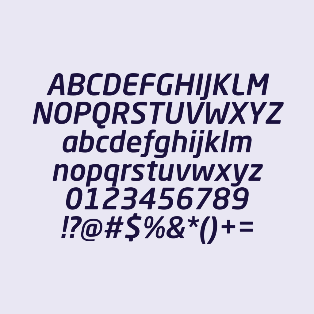 NeoSansStd MediumItalic