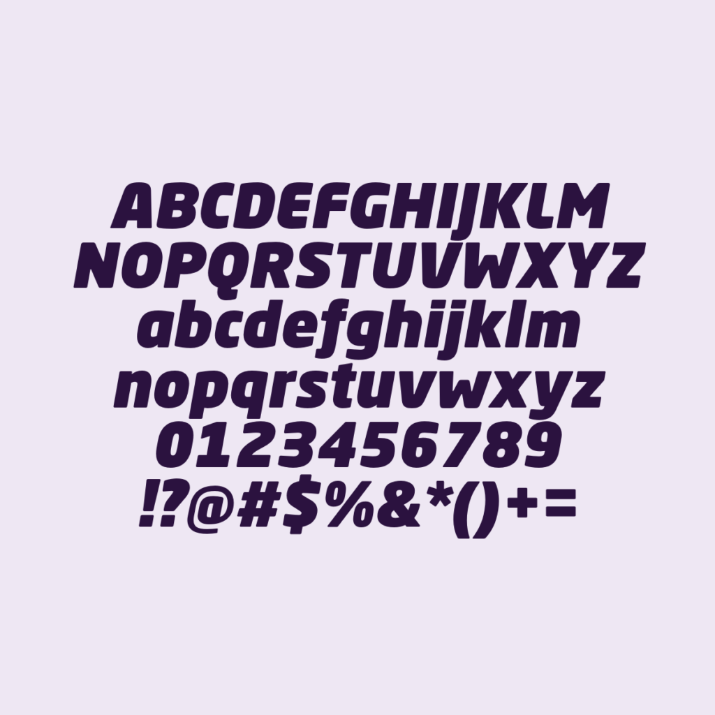 NeoSansStd UltraItalic