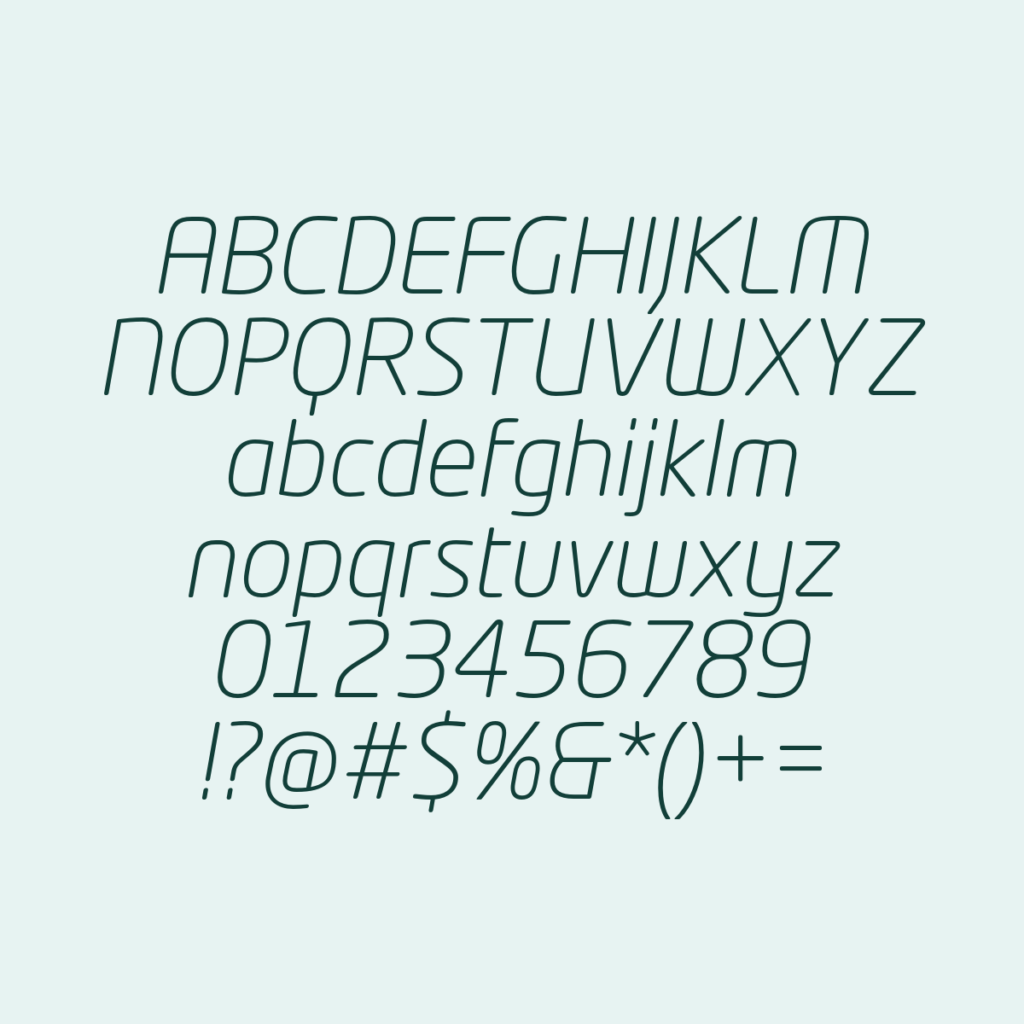 NeoTechStd LightItalic
