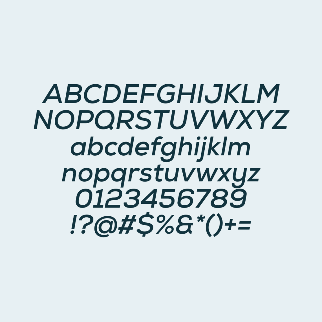 Nexa Bold Italic