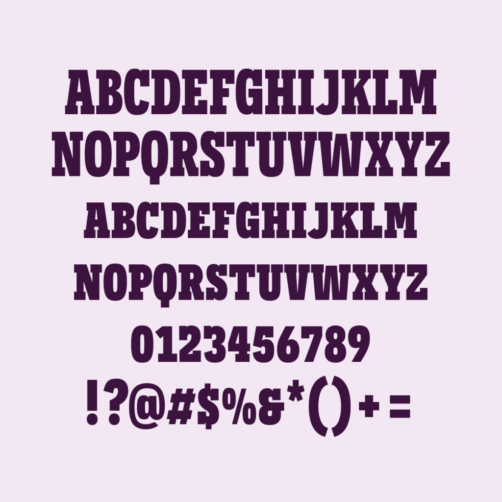 Novecento Slab Condensed Ultrabold