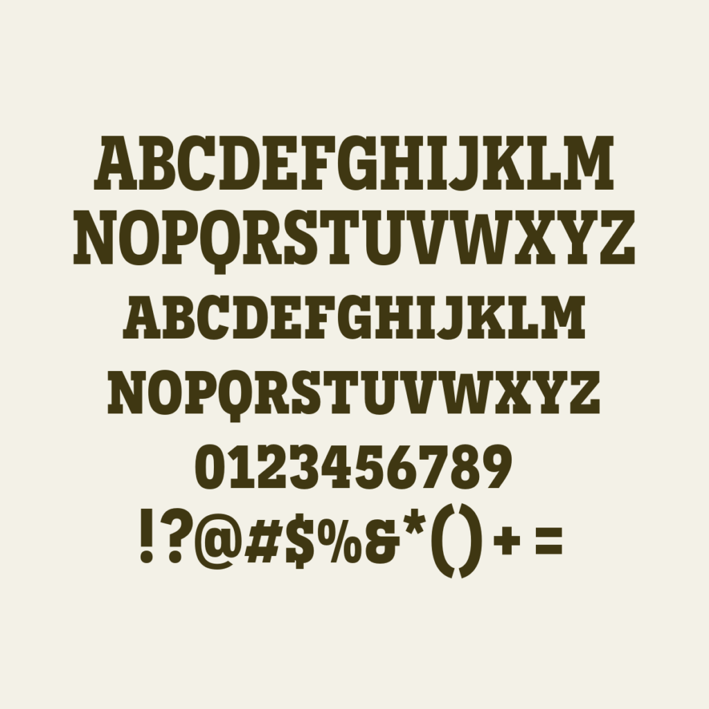 Novecento Slab Narrow Bold