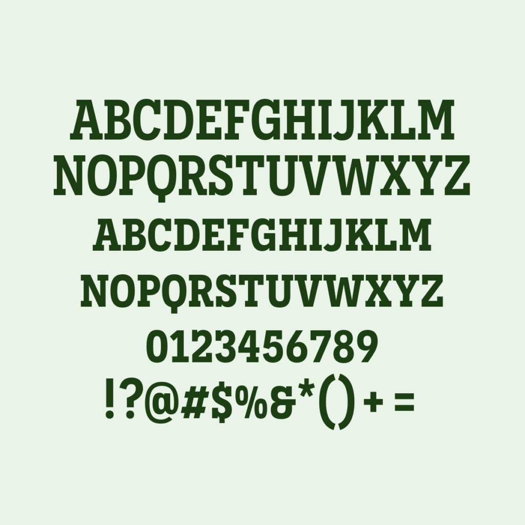 Novecento Slab Narrow Demibold