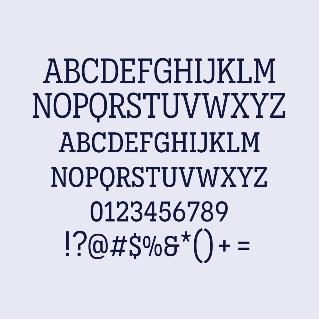 Novecento Slab Narrow Normal