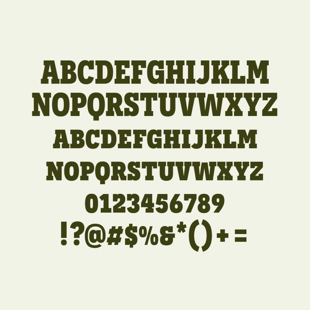 Novecento Slab Narrow Ultrabold