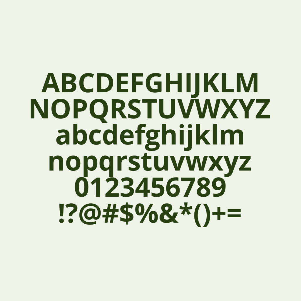 OpenSans Bold