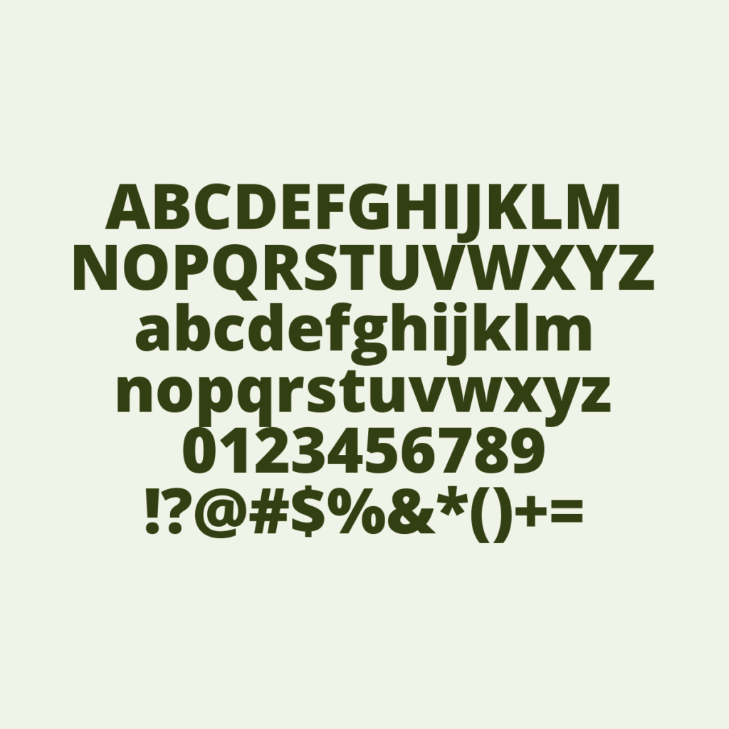OpenSans ExtraBold