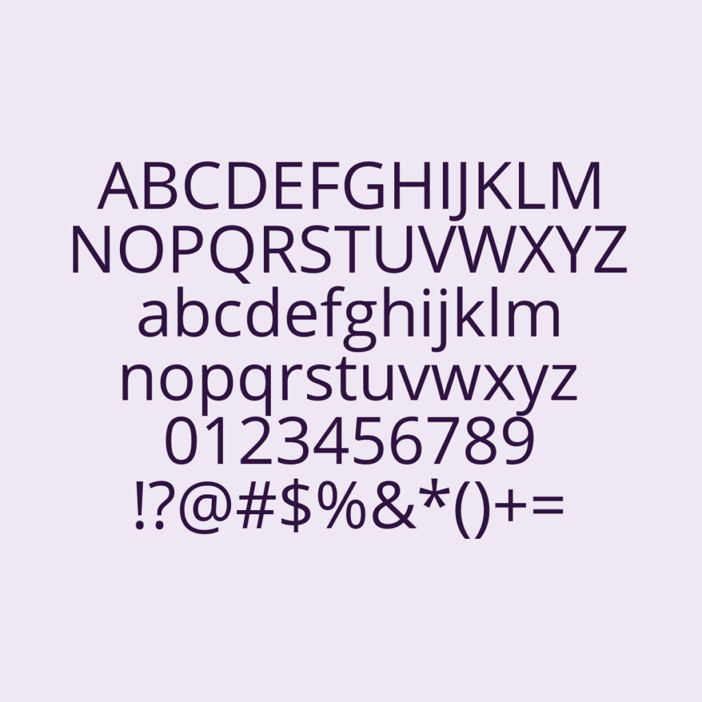 OpenSans Regular