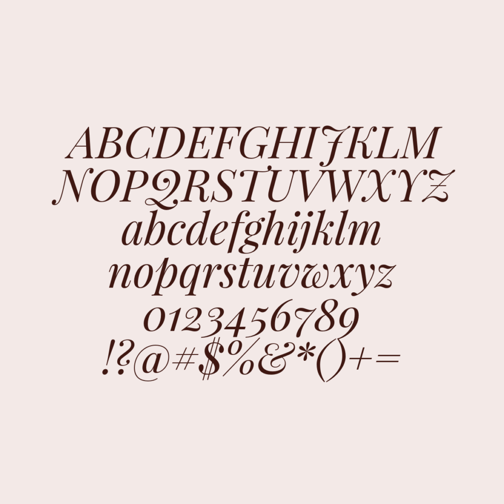 PlayfairDisplay Italic