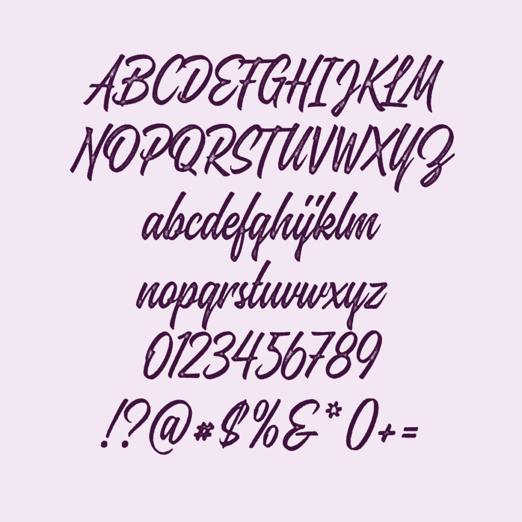 Quentine Stamp Typeface