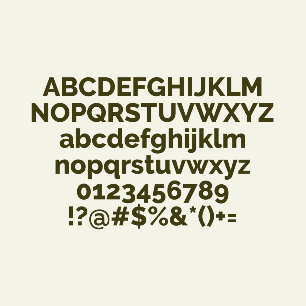 Raleway ExtraBold