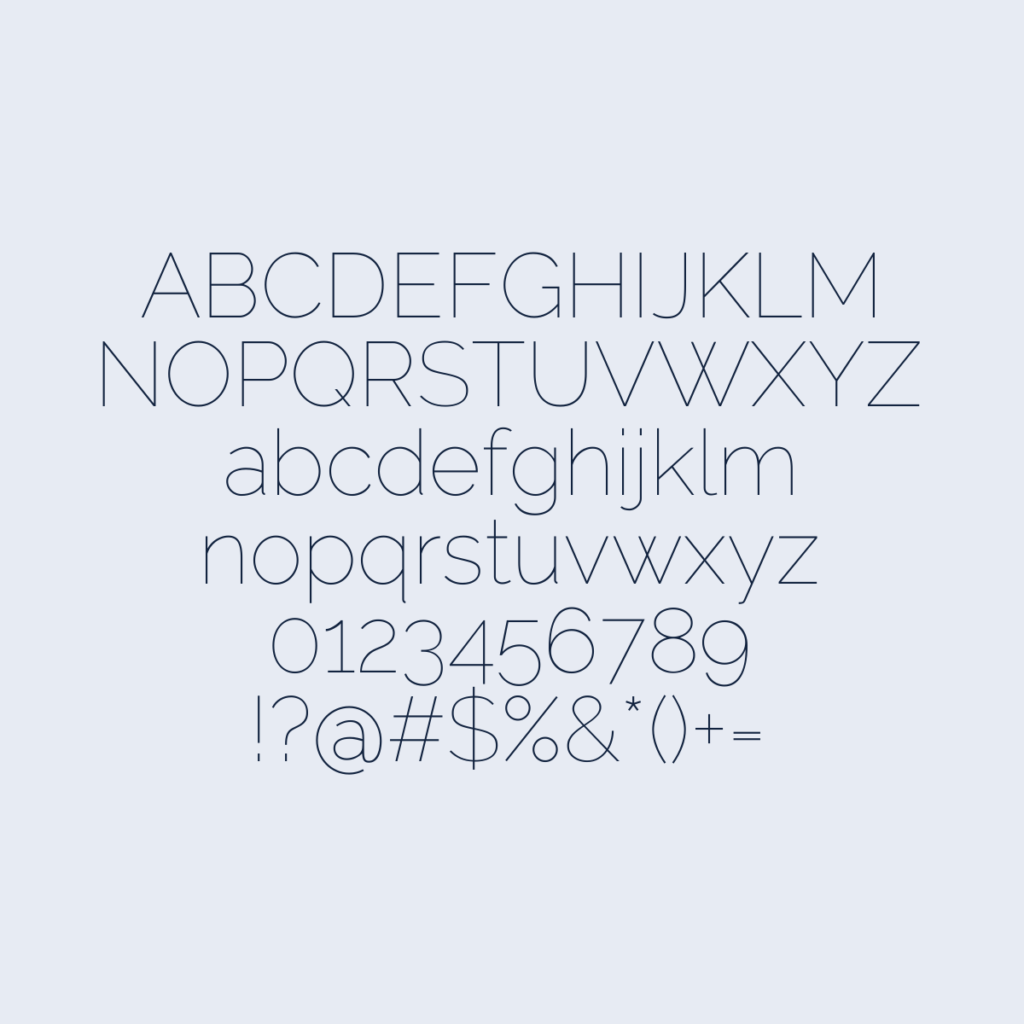 Raleway Thin