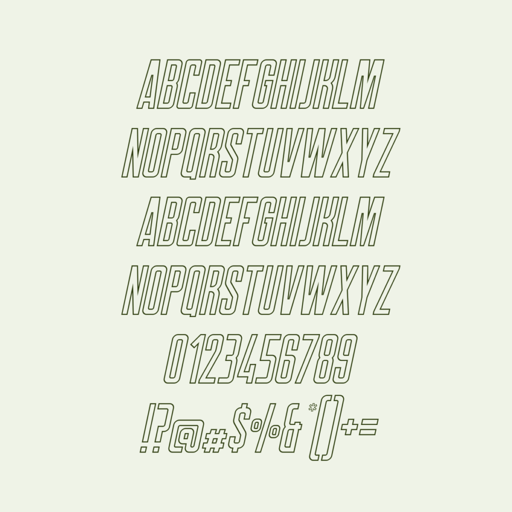 Robinson Outline Oblique