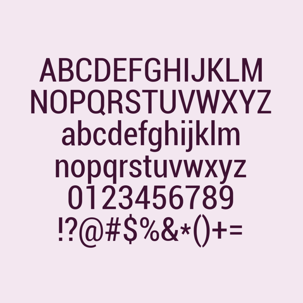 Roboto Condensed