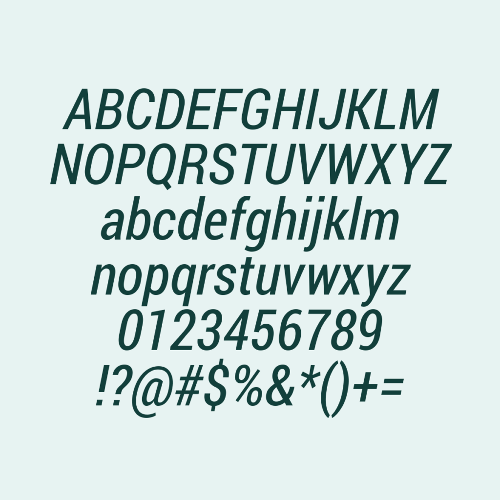 RobotoCondensed Italic