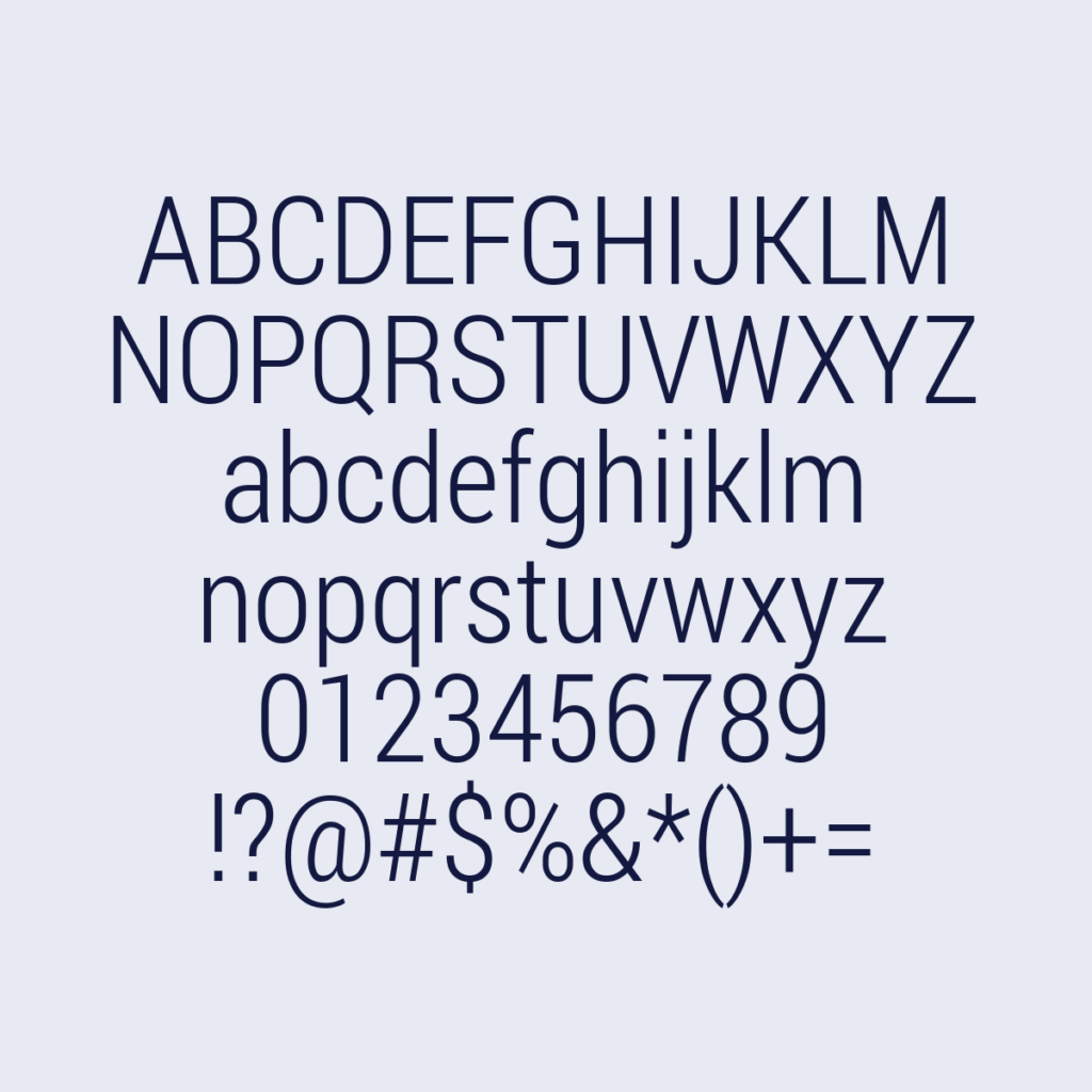RobotoCondensed Light
