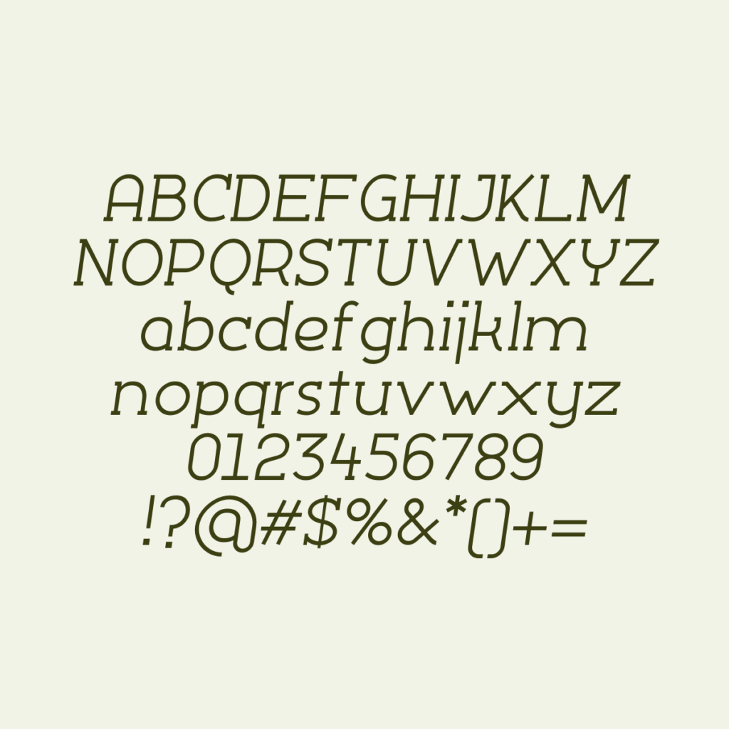 SiloSlab Italic