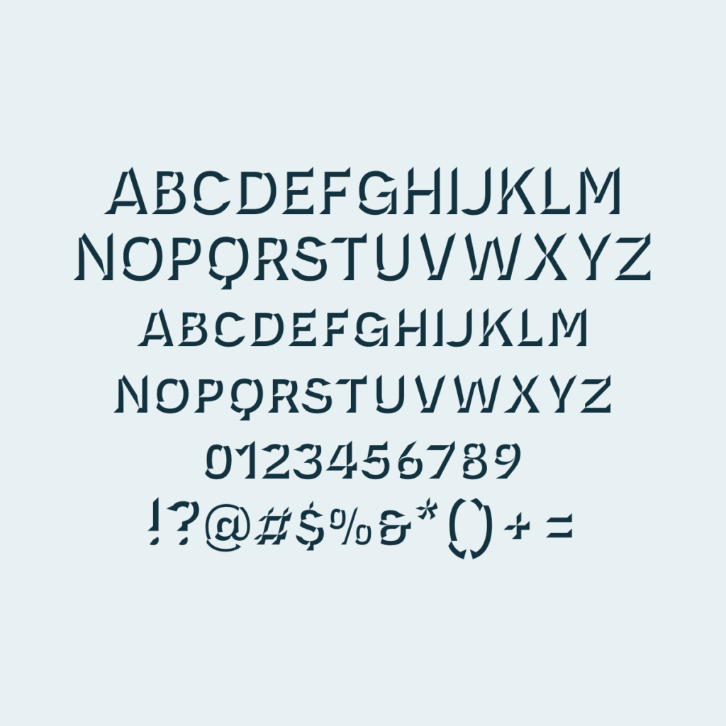 Synthview Novecento Carved Bold