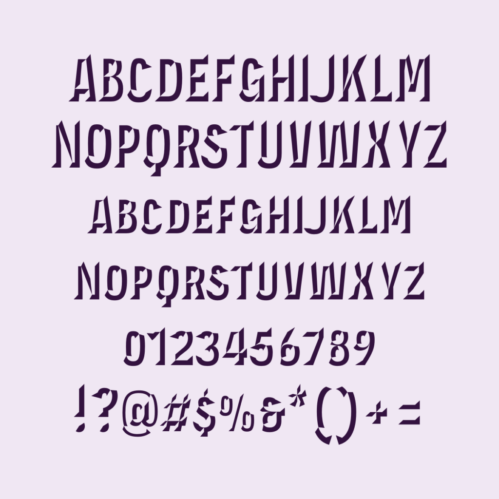 Synthview Novecento Carved Condensed UltraBold