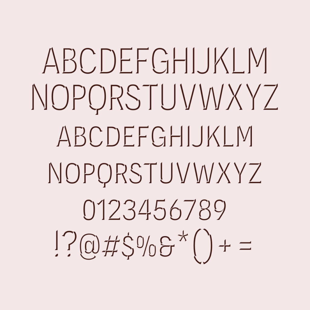 Synthview Novecento Carved Narrow Normal
