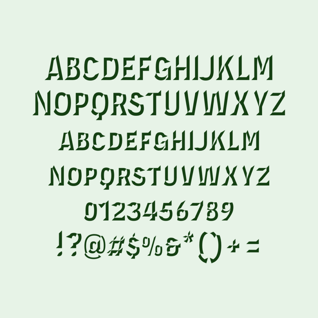 Synthview Novecento Carved Narrow UltraBold