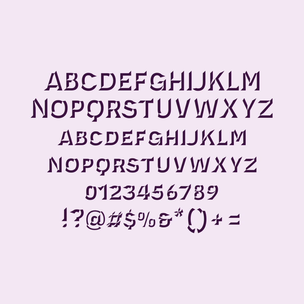 Synthview Novecento Carved UltraBold