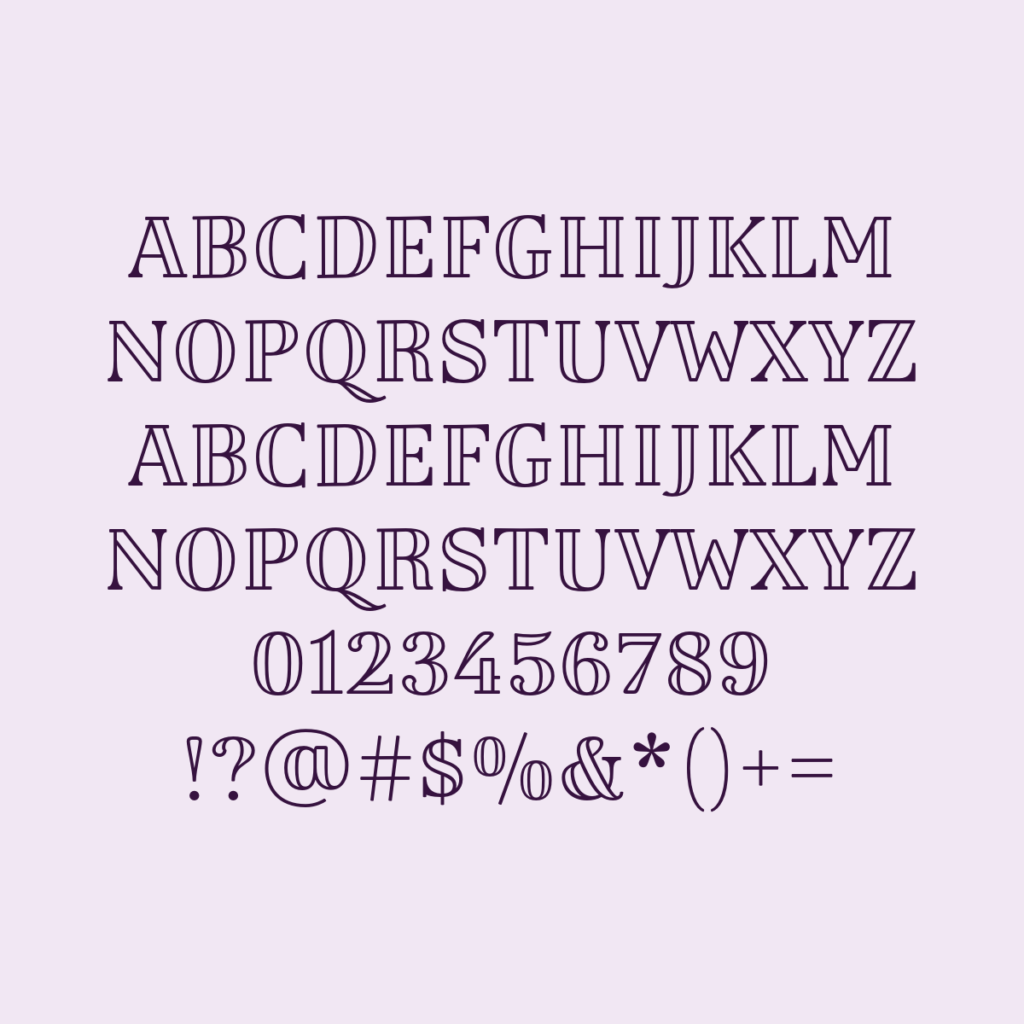 Typesenses Limon Didone Outline Regular
