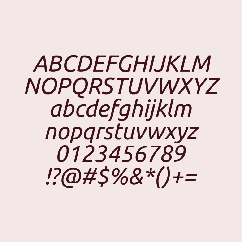 Ubuntu Italic