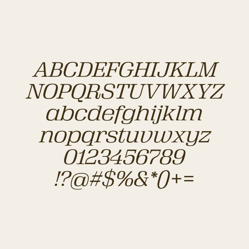 VeloSerifDisplay Italic