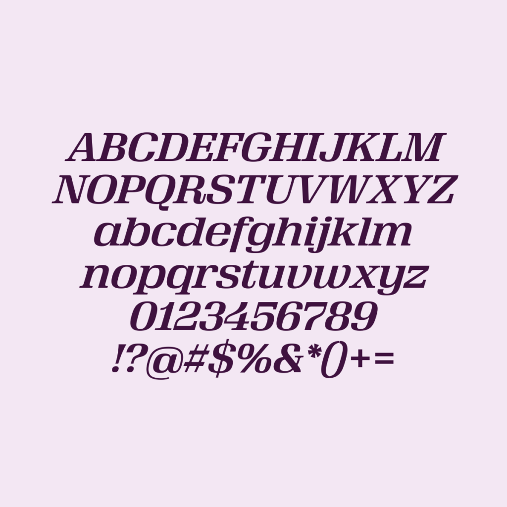 VeloSerifDisplay MediumItalic