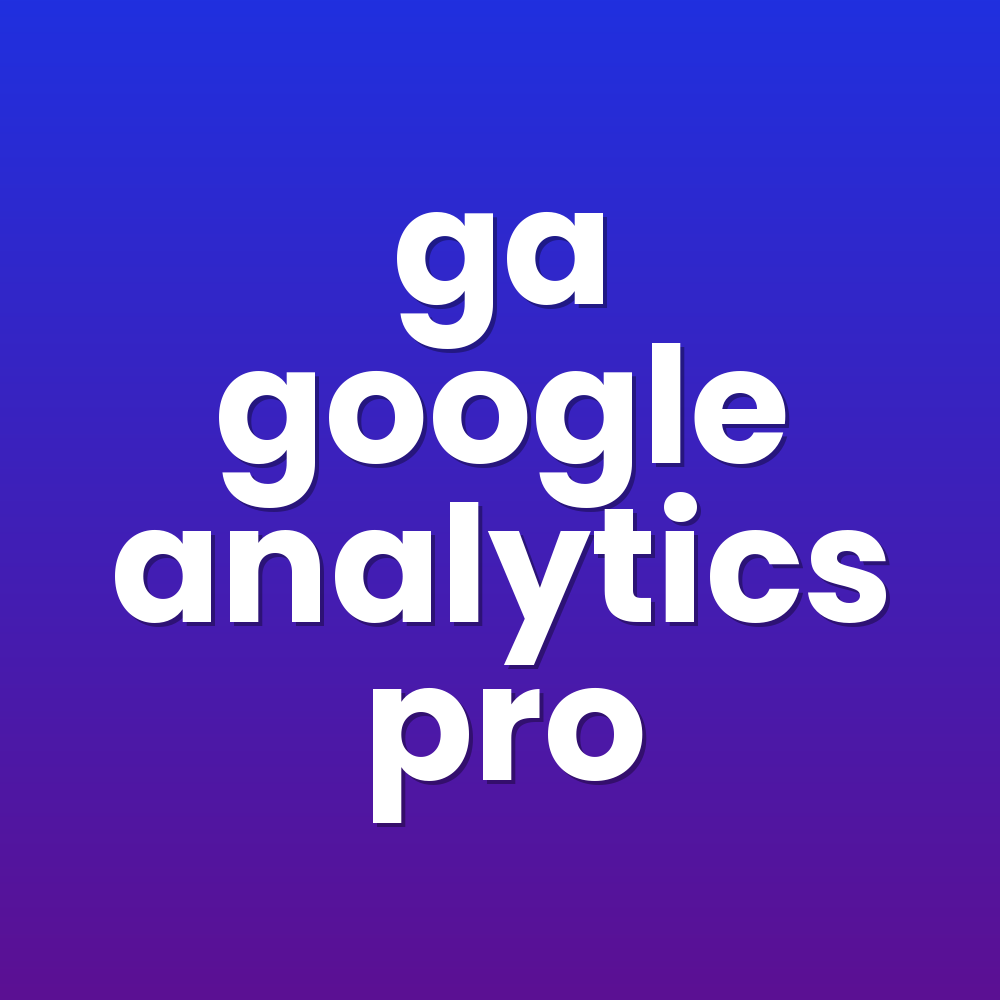 ga google analytics pro