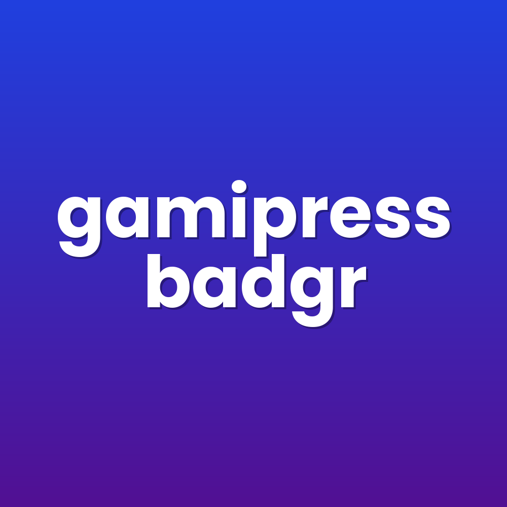 gamipress badgr