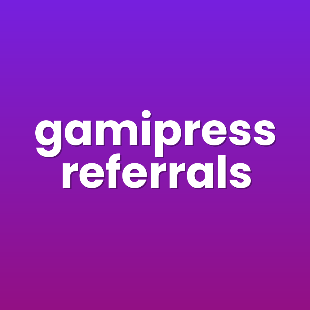 gamipress referrals