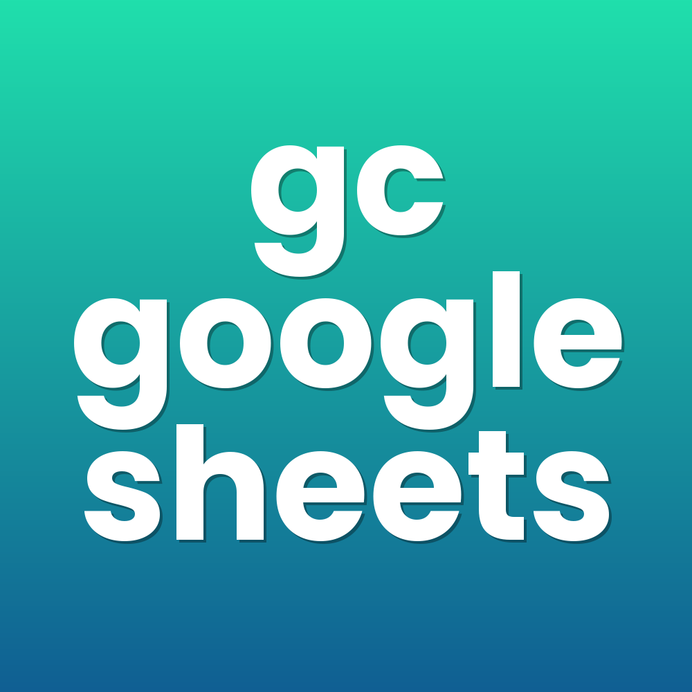 gc google sheets